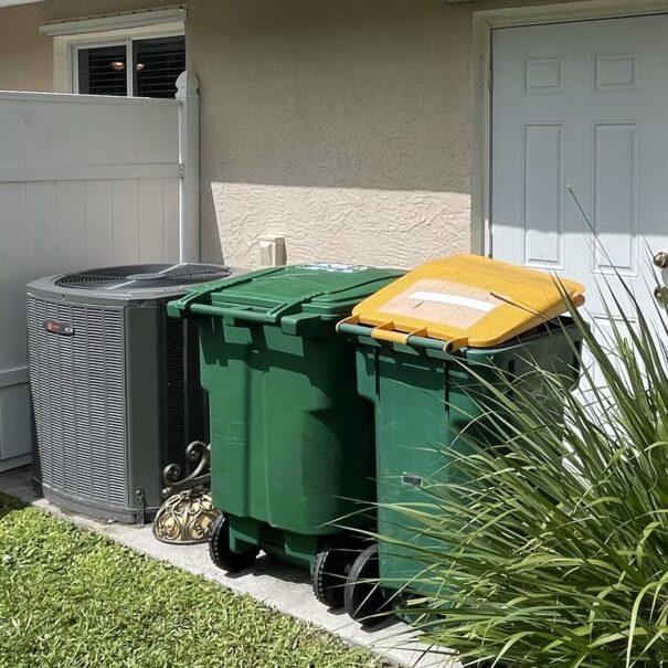 Trash pickup schedule